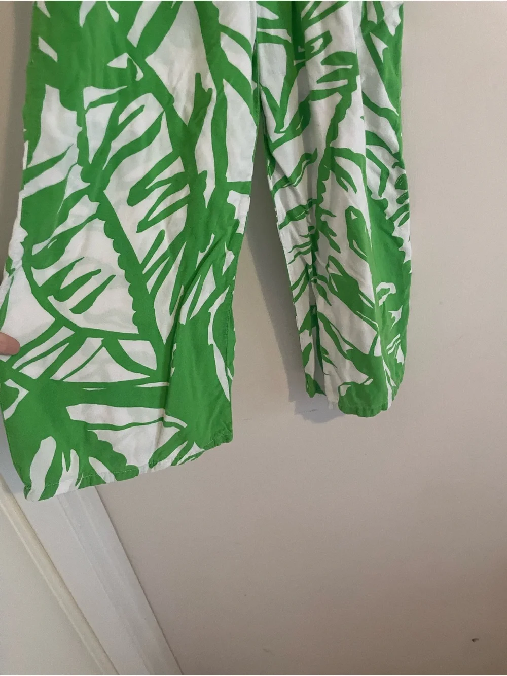 Lilly Pulitzer for Target Green Palm Print Jumpsuit 20th Anniversary Girls Small